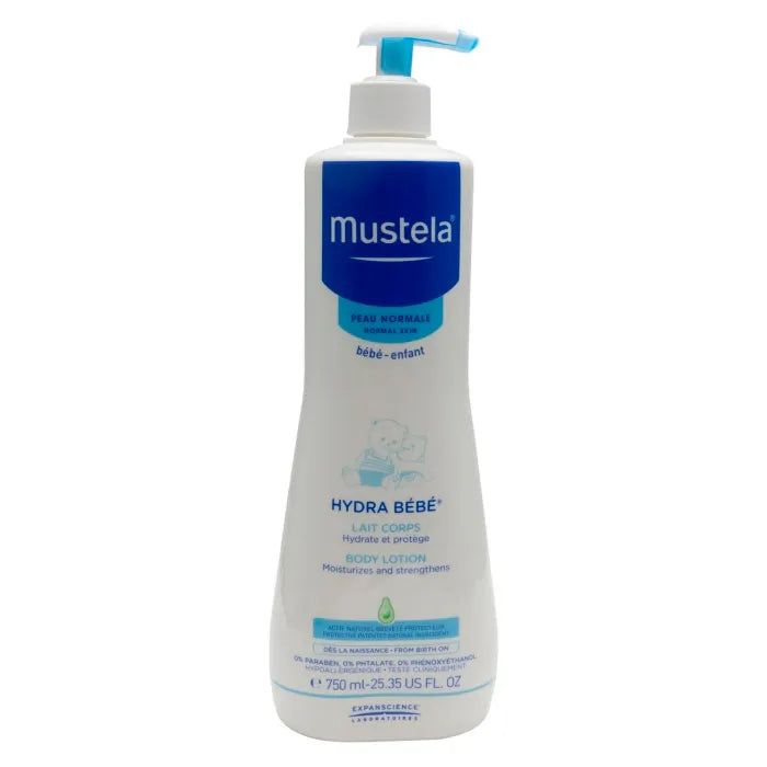 MUSTELA MUSTELA Hydra Bébé Körpermilch 750 ml pflegende Baby-Körpermilch Kosmetik