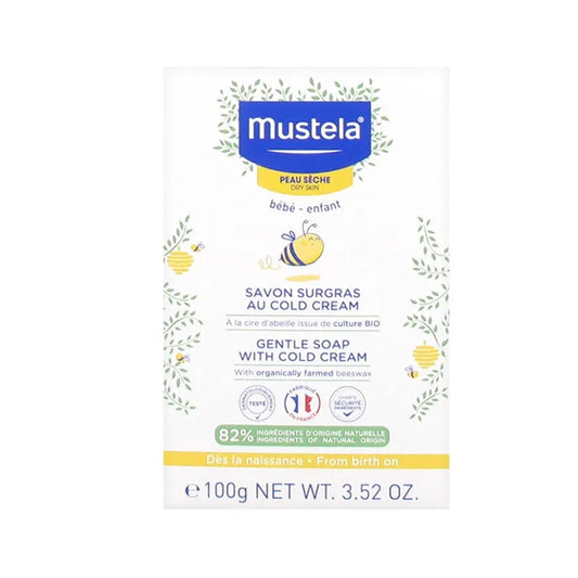 MUSTELA MUSTELA Gentle Bath Soap mit Cold Cream 100 g milde Bade-Seife