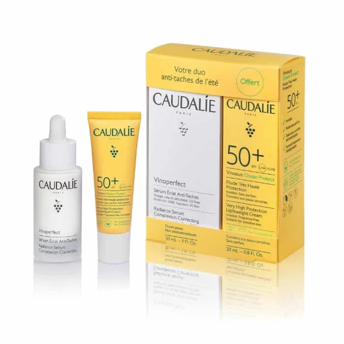 CAUDALIE Caudalie Vinoperfect Serum 30 ml Set 2 Artikel gegen Pigmentstörungen und für mehr