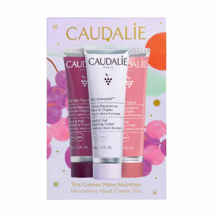 Caudalie Nourishing Hand Cream Trio Set 3 Artikel