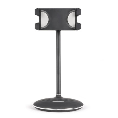 Livoo Tablet-Ständer Mit Lautsprecher 5 W Schwarz