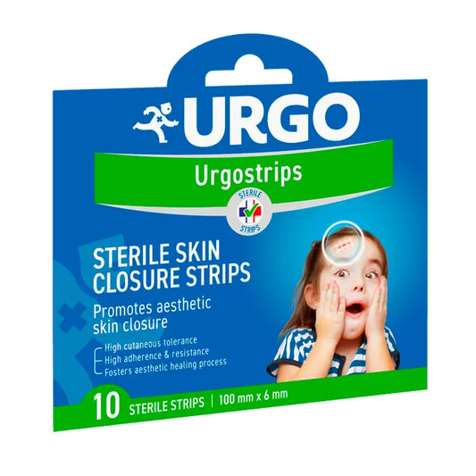 URGO Strips Nahtstreifen 10 Stück zur Wundversorgung Kosmetik