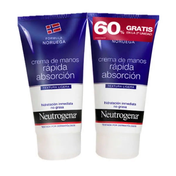NEUTROGENA NEUTROGENA Sofort Einziehende Handcreme 2 x 75 ml Pflege für die Hände