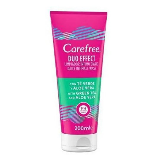 CAREFREE CAREFREE Duo Effect Intimate Cleanser Green Tea & Aloe Vera 200 ml Intimpflege Reinigung