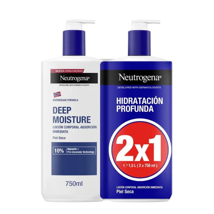 NEUTROGENA NEUTROGENA Feuchtigkeitslotion 2 x 750 ml Lotion zur Hautpflege Bodylotion