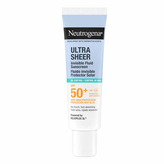 NEUTROGENA Ultra Sheer Invisible Fluid Sonnenschutz Oil Control SPF 50+ 50 ml