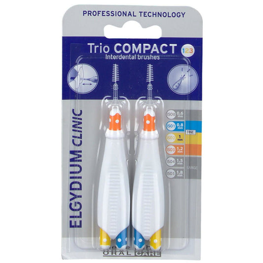 Elgydium Duo Set, Elgydium, Interdentalbürste, Multi-Color, 2 stk Regular
