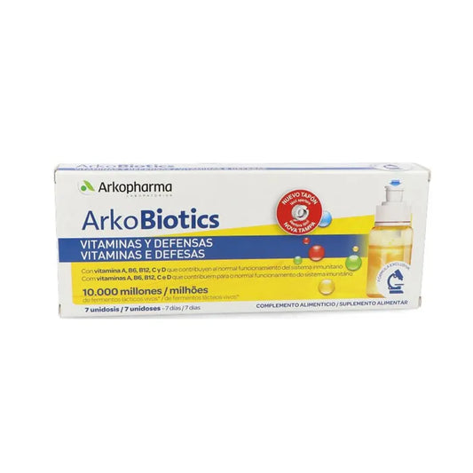 ARKOPHARMA ARKOPHARMA Arkobiotics Vitamine und Abwehrkräfte für Erwachsene 7 Dosen Kosmetik