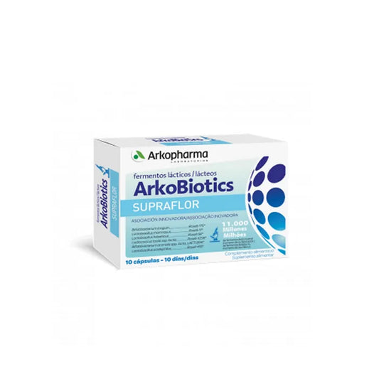 ARKOPHARMA ARKOPHARMA Arkobiotics Supraflor 10 Kapseln Nahrungsergänzung Kosmetik