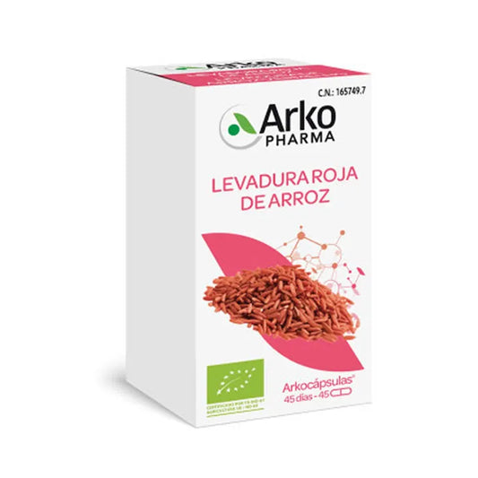 ARKOPHARMA ARKOPHARMA Roter Hefereis 45 Kapseln Nahrungsergänzungsmittel Kosmetik