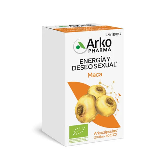 ARKOPHARMA ARKOPHARMA Maca Kapseln Energie und sexuelles Verlangen 40 Stück Kosmetik