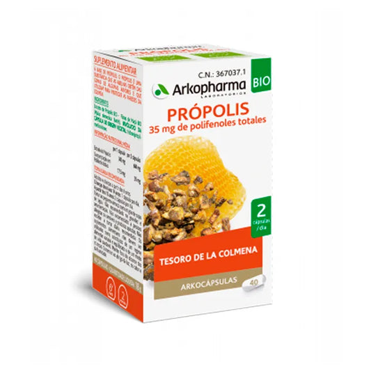ARKOPHARMA Arkocápsulas Propolis 40 Kapseln Nahrungsergänzung Kosmetik