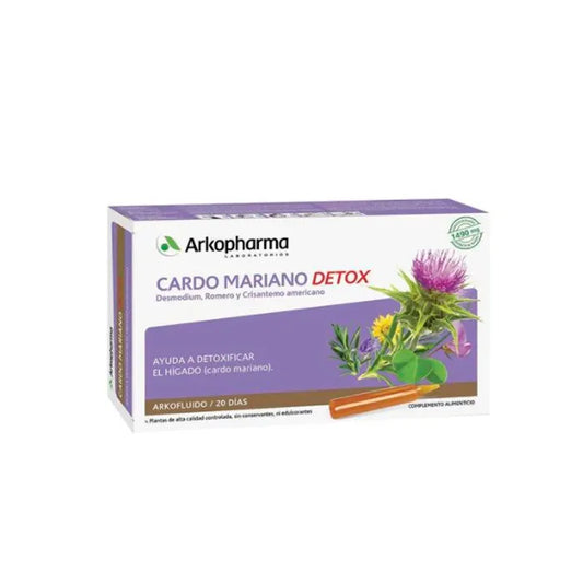 ARKOPHARMA Arkopharma Milk Thistle 20 Ampoules Kosmetik