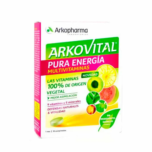 ARKOPHARMA ARKOPHARMA Arkovital Reine Multivitamine 30 Tabletten Nahrungsergänzung Kosmetik