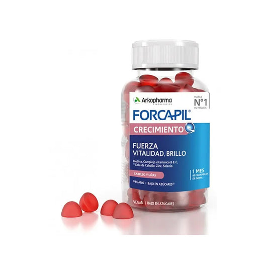 ARKOPHARMA Forcapil Wachstum 60 Gummis Nahrungsergänzung Kosmetik