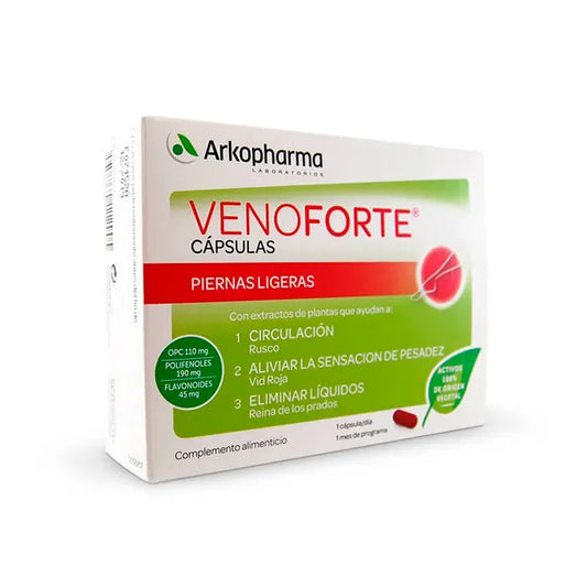 ARKOPHARMA Venoforte 30 Kapseln Nahrungsergänzung Kosmetik