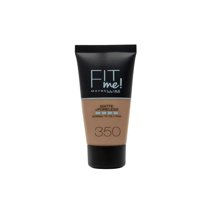MAYBELLINE Maybelline Fit Me Matte & Poreless Foundation 350 Caramel Make-up Grundierung
