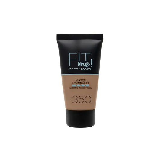 MAYBELLINE Maybelline Fit Me Matte & Poreless Foundation 350 Caramel Make-up Grundierung