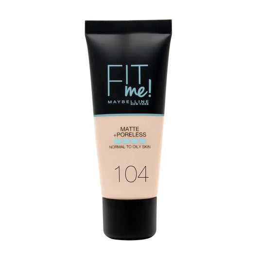 MAYBELLINE Maybelline Fit Me Matte & Poreless Foundation 104 Soft Ivory 30 ml