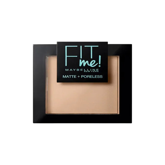 MAYBELLINE Maybelline Fit Me Matt & Poreless Puder 130 Buff Beige für ein mattes Finish