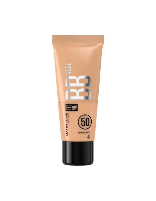 MAYBELLINE Maybelline BB Cream Nude leichte getönte Pflege für natürliches Hautbild Foundation