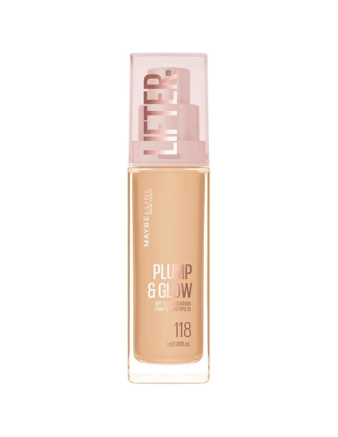MAYBELLINE Lifter Plump y Glow Base 118 30 ml Make-up Primer Kosmetik