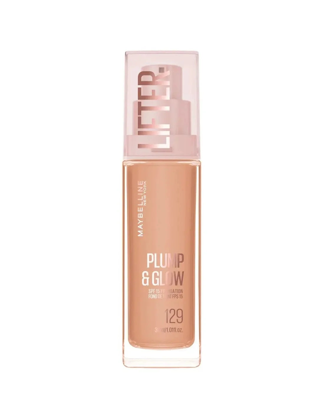 MAYBELLINE Maybelline Lifter Plump y Glow Base 129 30 ml Make-up Primer Kosmetik