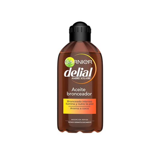 DELIAL Sonnenöl Tiefbraun Bräunungsöl 200 ml Sonnenpflege