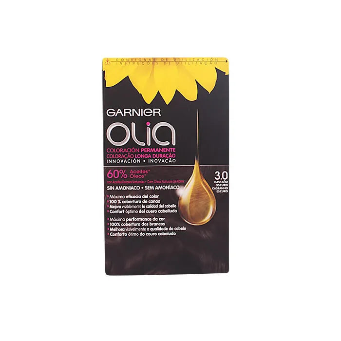 GARNIER GARNIER Olia Permanent Haarfarbe 3,0 Dunkelbraun Kosmetik