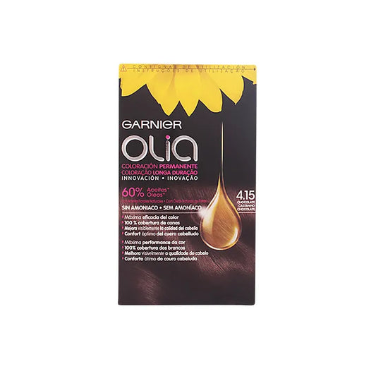 GARNIER GARNIER Olia Permanente Haarfarbe 4,15 Schokolade Kosmetik