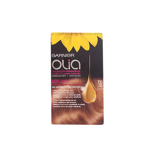 GARNIER GARNIER Olia Permanente Haarfarbe 7,0 Blond Haarfärbemittel Permanent Coloring Kosmetik