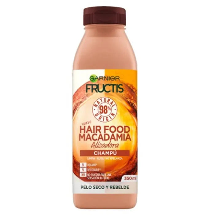 GARNIER Fructis Hair Food Macadamia Glättungsshampoo 350 ml