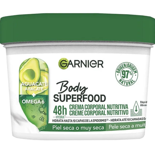 GARNIER GARNIER Body Superfood Avocado Körpercreme 380 ml nährende Pflege
