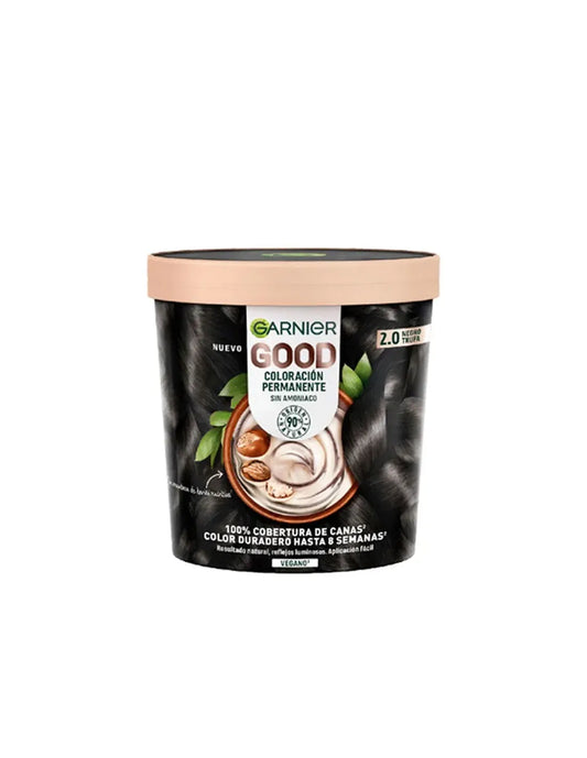 GARNIER GARNIER Good Coloración Permanente Haarfarbe 2,0 Negro Trufa 1 Stück Kosmetik