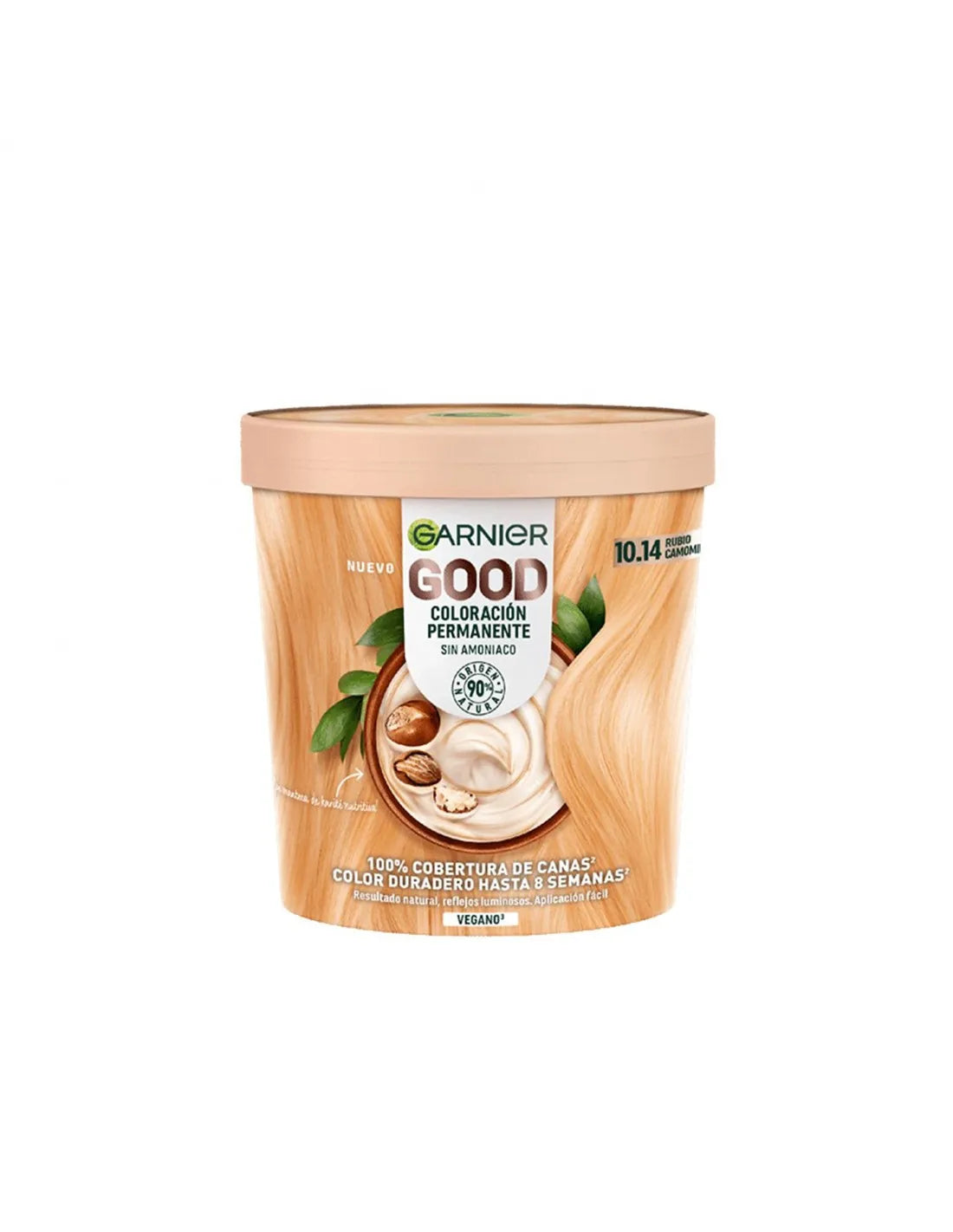 GARNIER GARNIER Good Coloración Permanente Haarfarbe 10,14 Rubio Camomila 1 Stück Kosmetik
