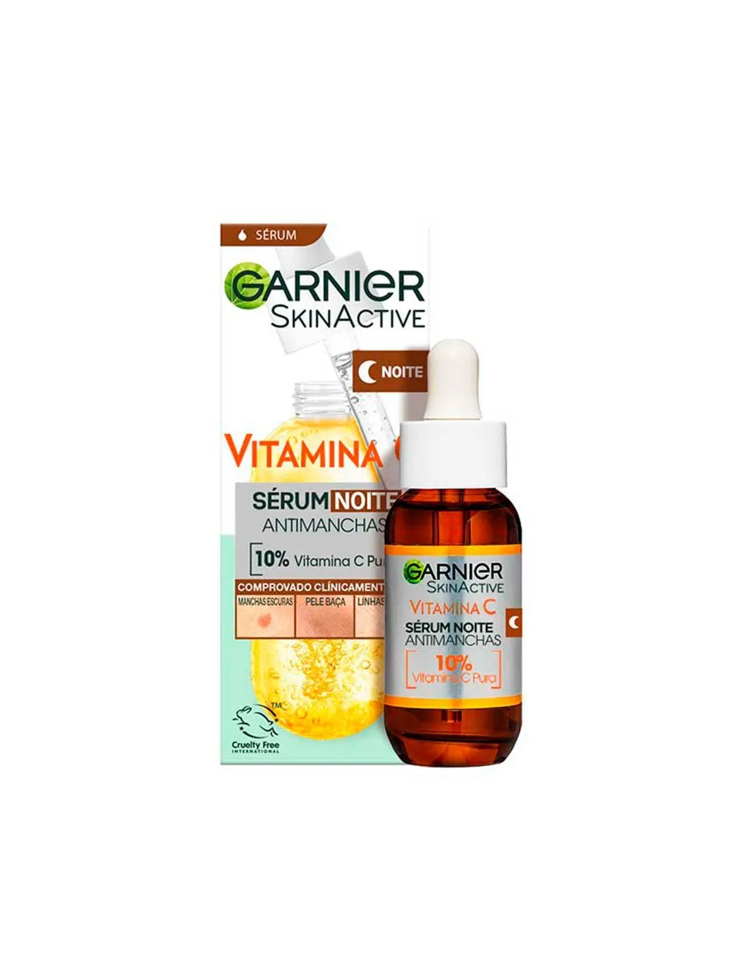 GARNIER GARNIER Skinactive Vitamina C Nachtserum gegen Pigmentflecken 30 ml Kosmetik