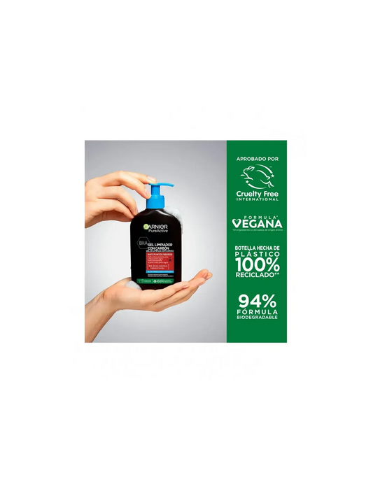 GARNIER GARNIER Pure Active Reinigungsgel mit Kohle 250 ml Gel Limpiador Con Carbón Kosmetik