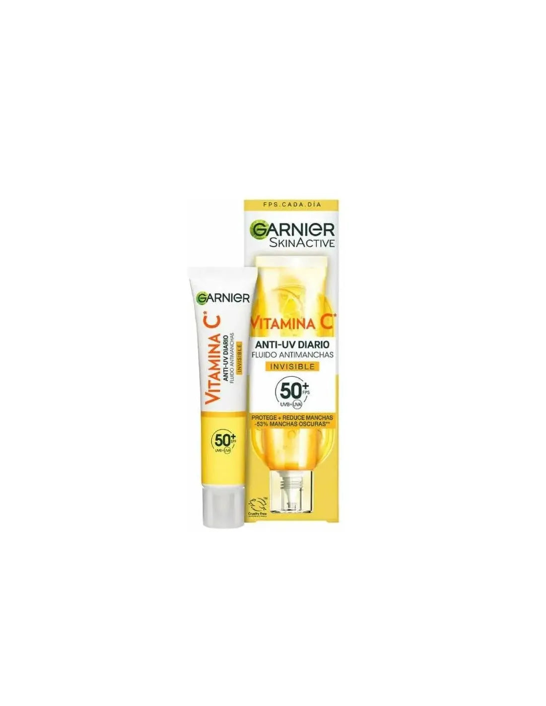 GARNIER GARNIER Skinactive Vitamin C Fluido Antimanchas LSF 50 Sonnenschutz 40 ml Kosmetik