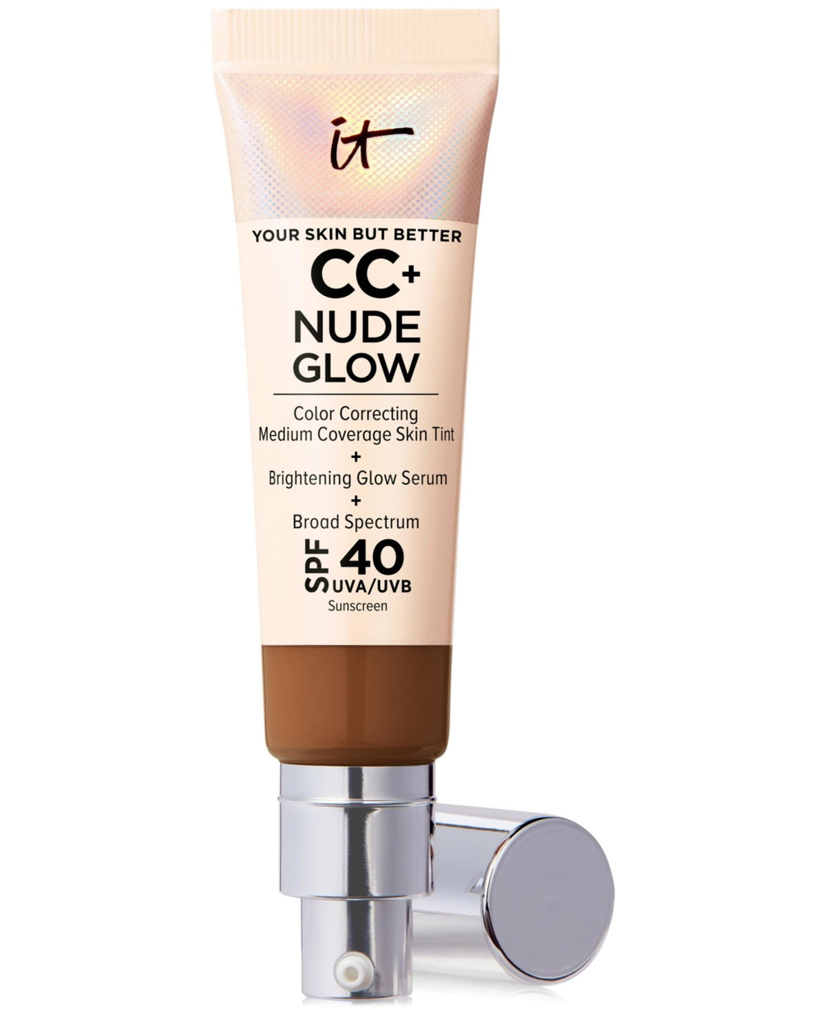 It Cosmetics It Cosmetics, Your Skin But Better Cc+, Strahlender Abschluss, CC-Creme, Neutrale reich, SPF 40, 32 ml Regular
