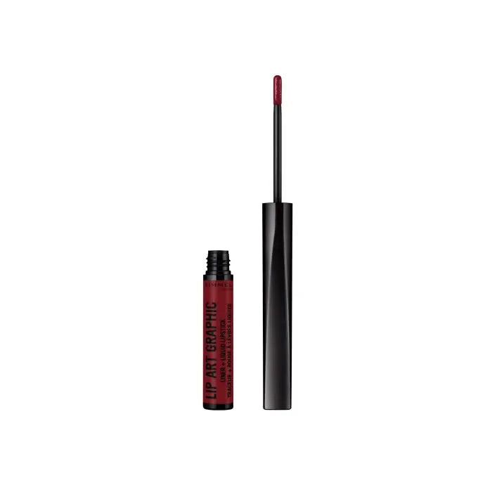 RIMMEL LONDON RIMMEL LONDON Lip Art Graphic Liner und Liquid Lipstick 810 Be Free Set Lippenstift