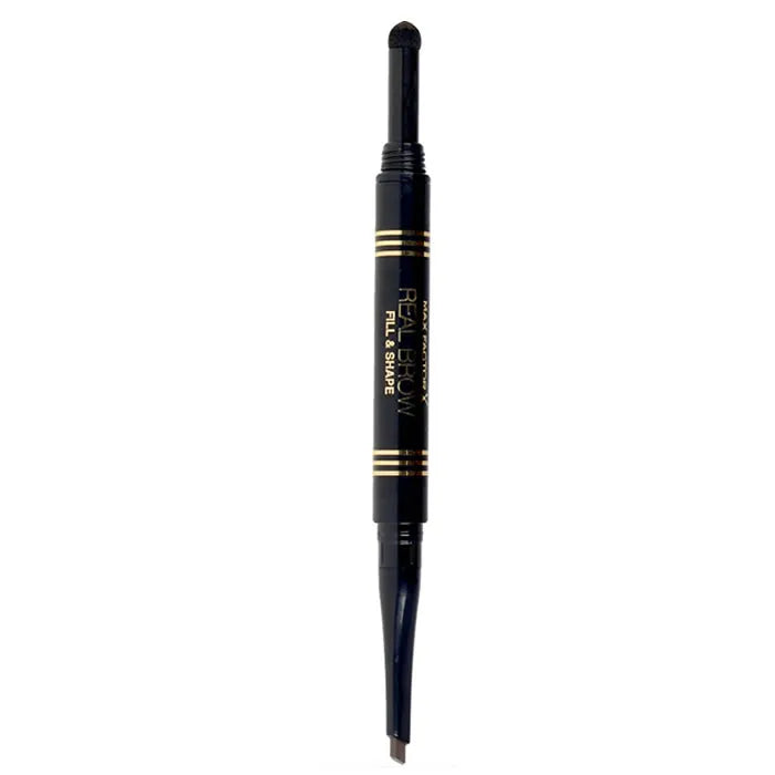 MAX FACTOR Max Factor Real Brow Fill & Shape Augenbrauenstift 04 Deep Brown Augenbrauen-Make-up