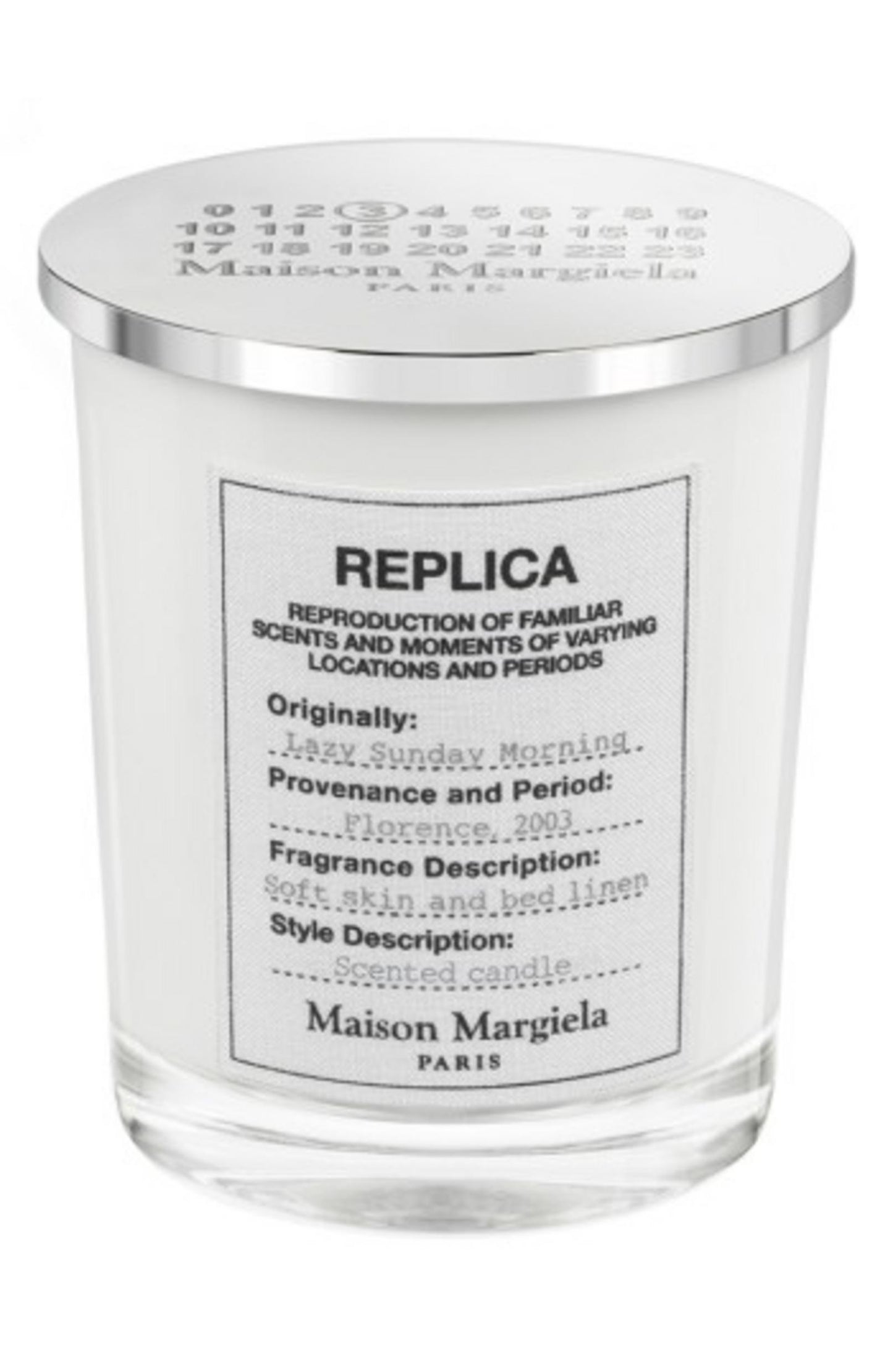 Maison Margiela Lazy Sunday Morning Duftkerze 165g – Floraler Raumduft für Entspannung