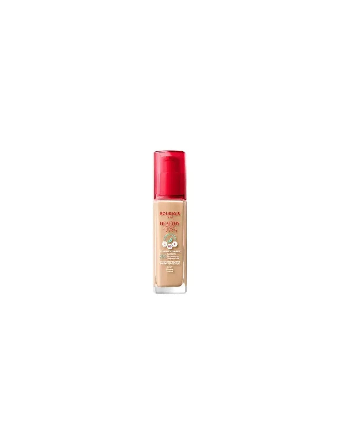 BOURJOIS BOURJOIS Healthy Mix Radiant Foundation 52 Vanilla 30 ml Foundation