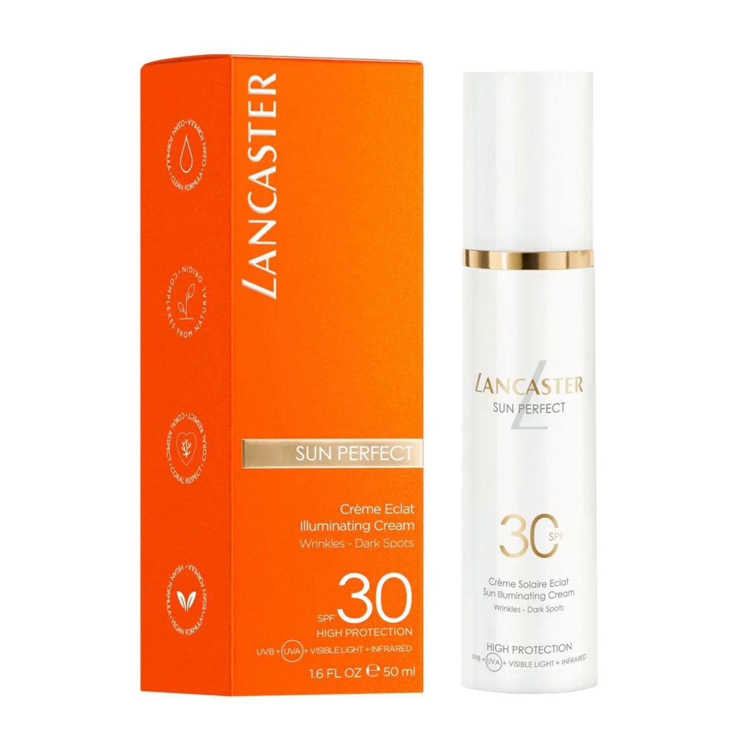 LANCASTER LANCASTER Sun Perfect Illuminating Cream SPF 30 gegen dunkle Flecken 50 ml Sonnenpflege