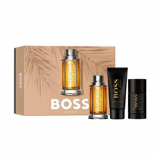 HUGO BOSS HUGO BOSS The Scent Eau de Toilette Spray 100 ml Set 3 Artikel Parfüm