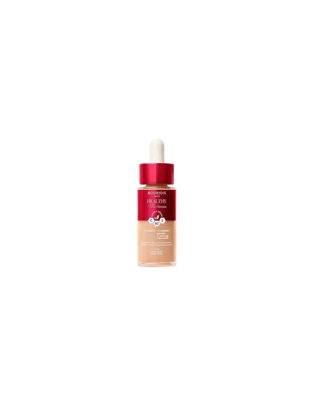BOURJOIS Bourjois Healthy Mix Serum Foundation Base De Maquillaje 55N-Deep Beige 30 ml