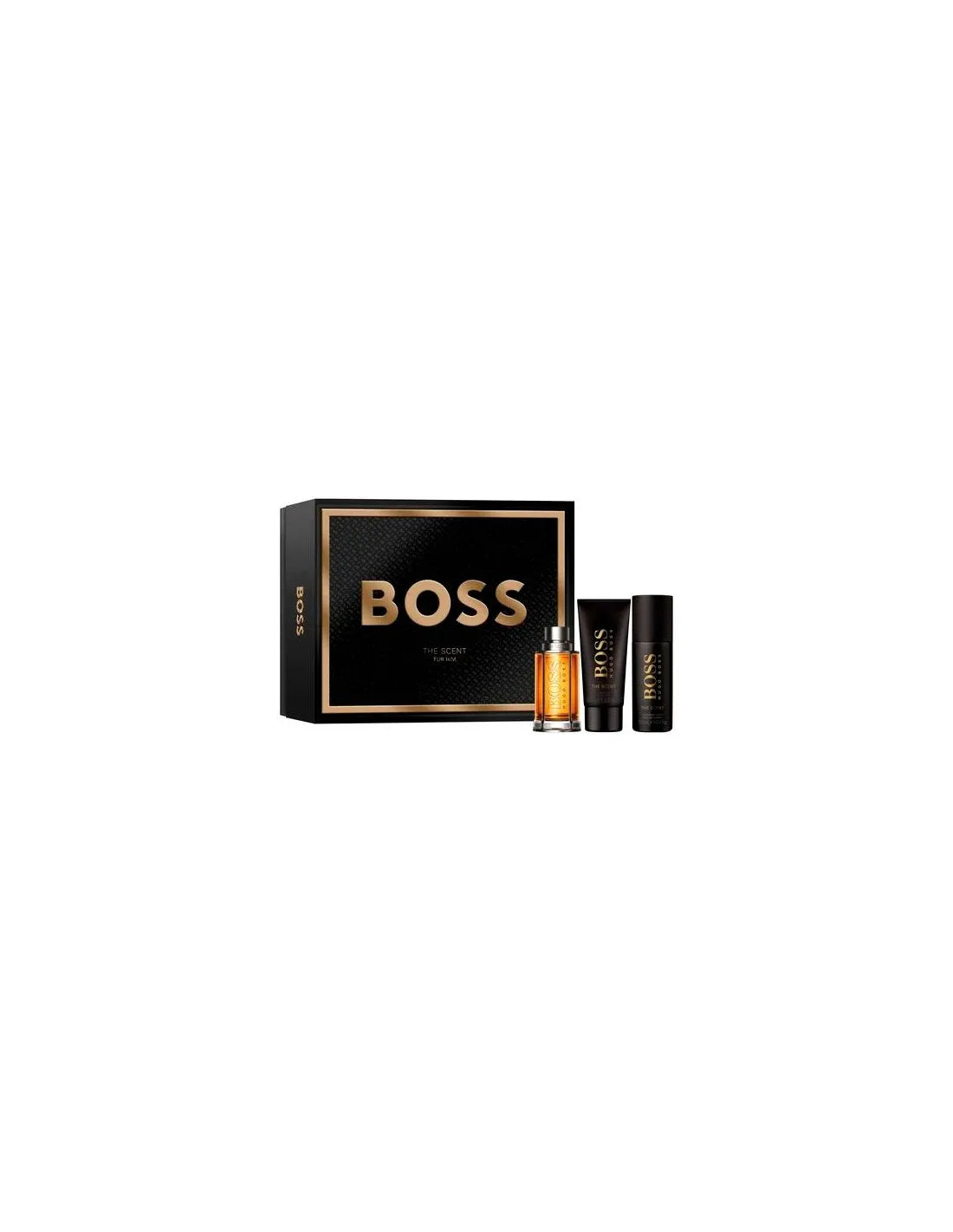 HUGO BOSS HUGO BOSS The Scent Set Eau de Toilette 100 ml Gel 100 ml Deodorant Stick 75 g Parfüm