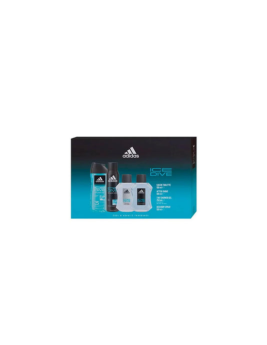 ADIDAS ADIDAS Ice Dive Eau de Toilette 100 ml After Shave 150 ml Set Parfüm