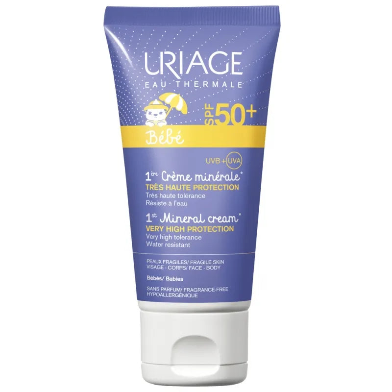 URIAGE Uriage Baby Mineral Creme Spf50+ 50 ml