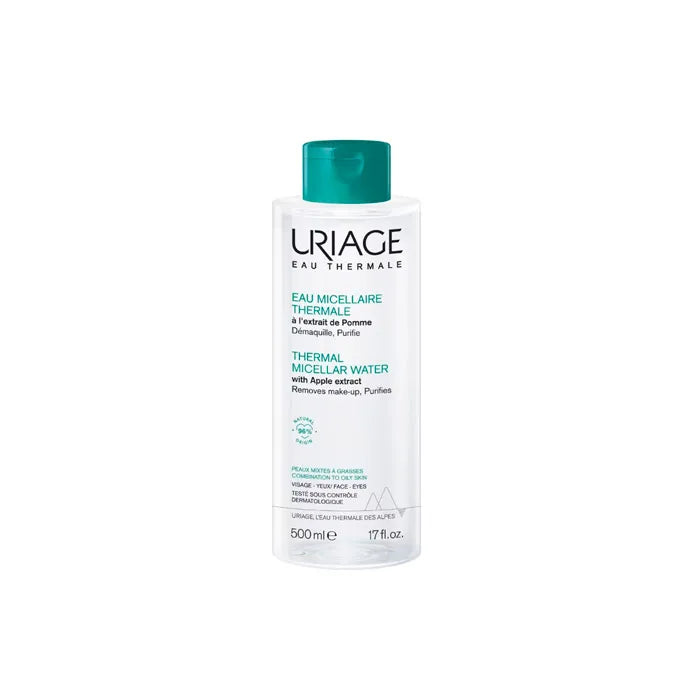 URIAGE Eau Micellaire PMG Mizellenwasser 500 ml Reinigungslösung Gesicht Kosmetik